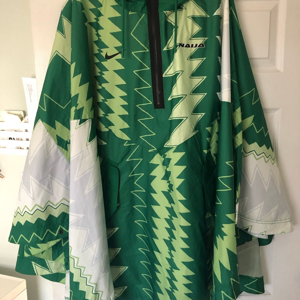Nike Nigeria Poncho with Hoodie